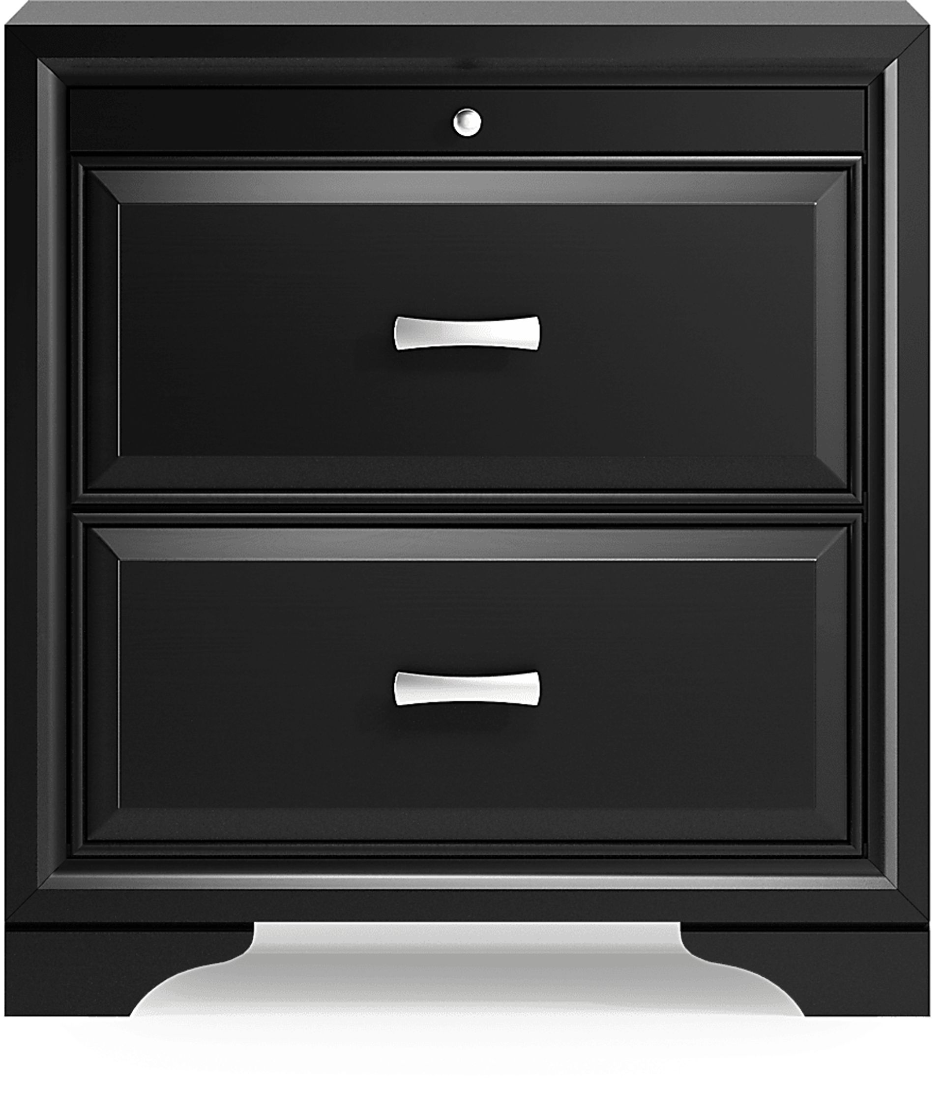 Belcourt 7 Pc Black Black,Colors Queen Bedroom Set With Mirror