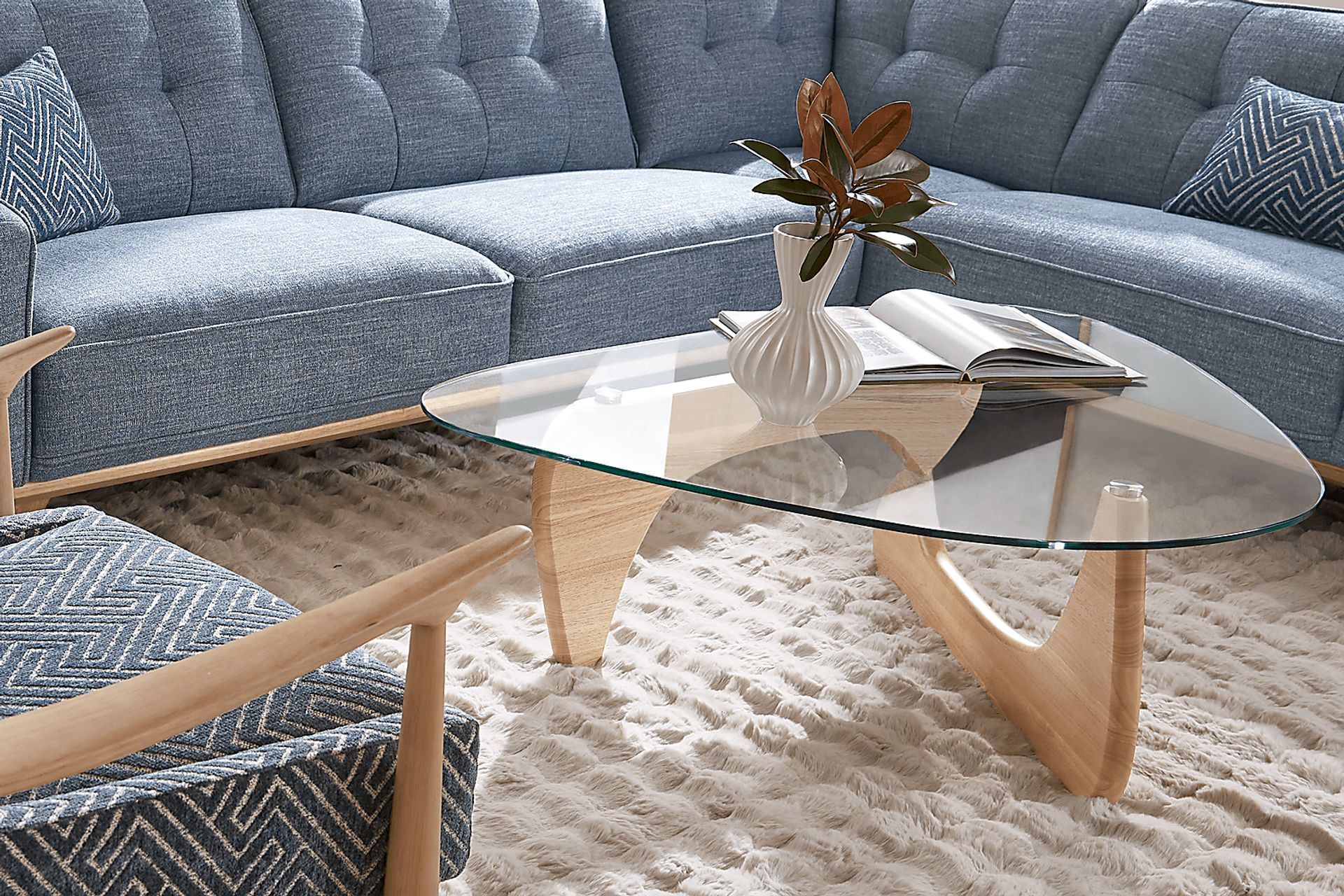 Candela Natural 3 Pc Table Set - Image 4