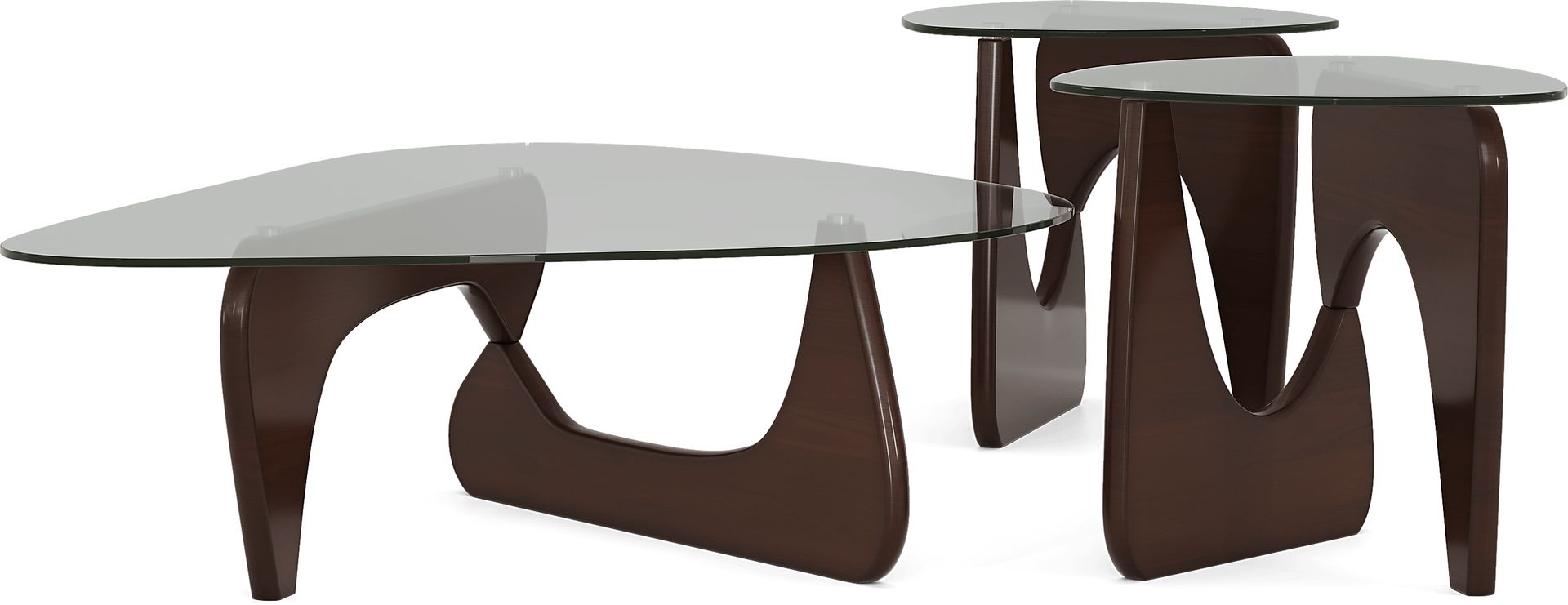 Candela Merlot 3 Pc Table Set - Image 1