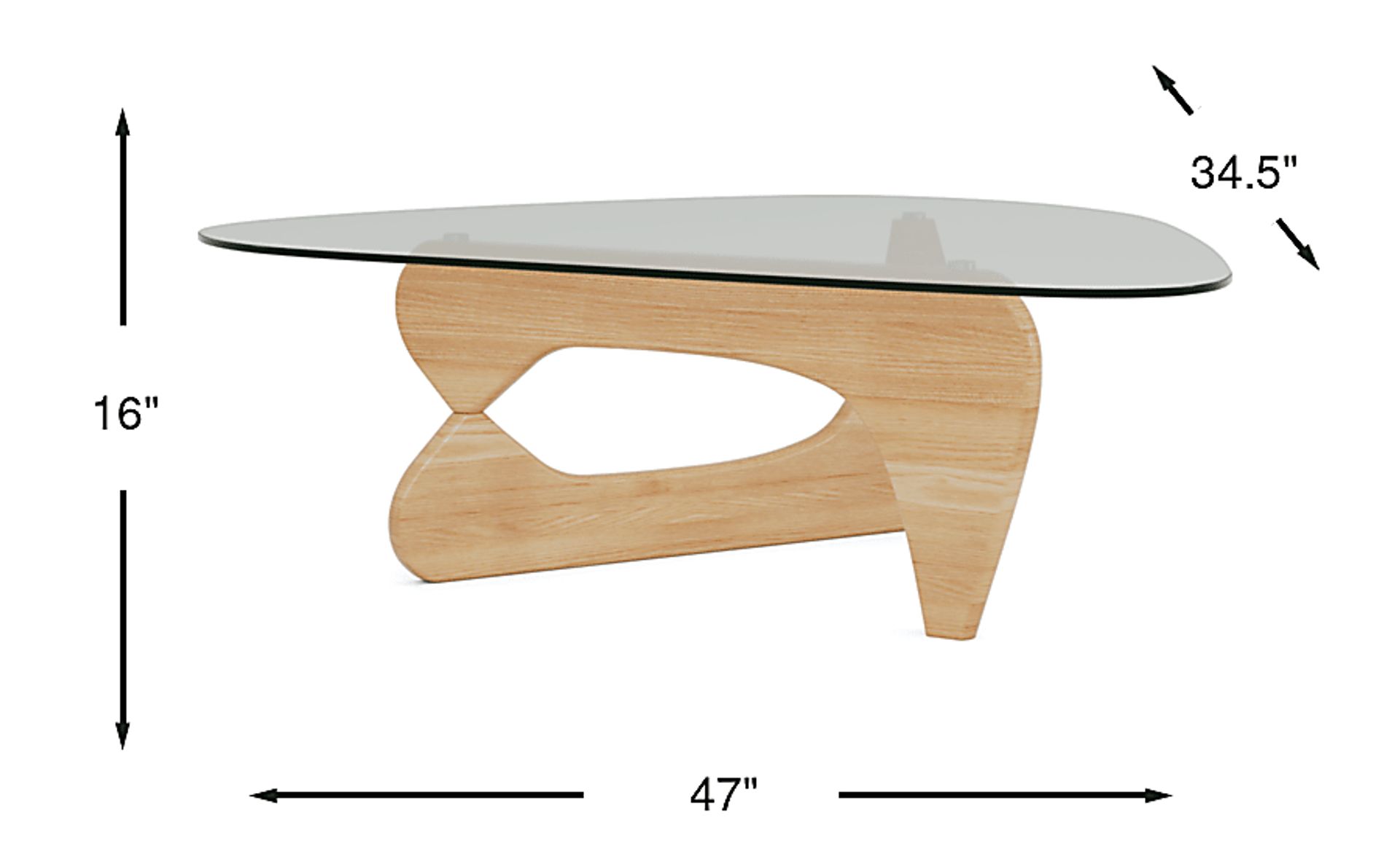 Dimension Image. Please refer to the Dimension Tab on this page for dimension details.