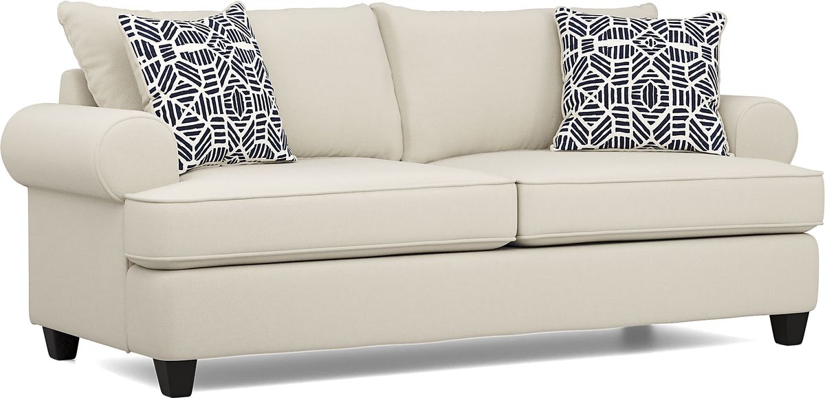 Emsworth 5 Pc Beige Textured Living Room Set With Sofa, Chair, 3 Pc