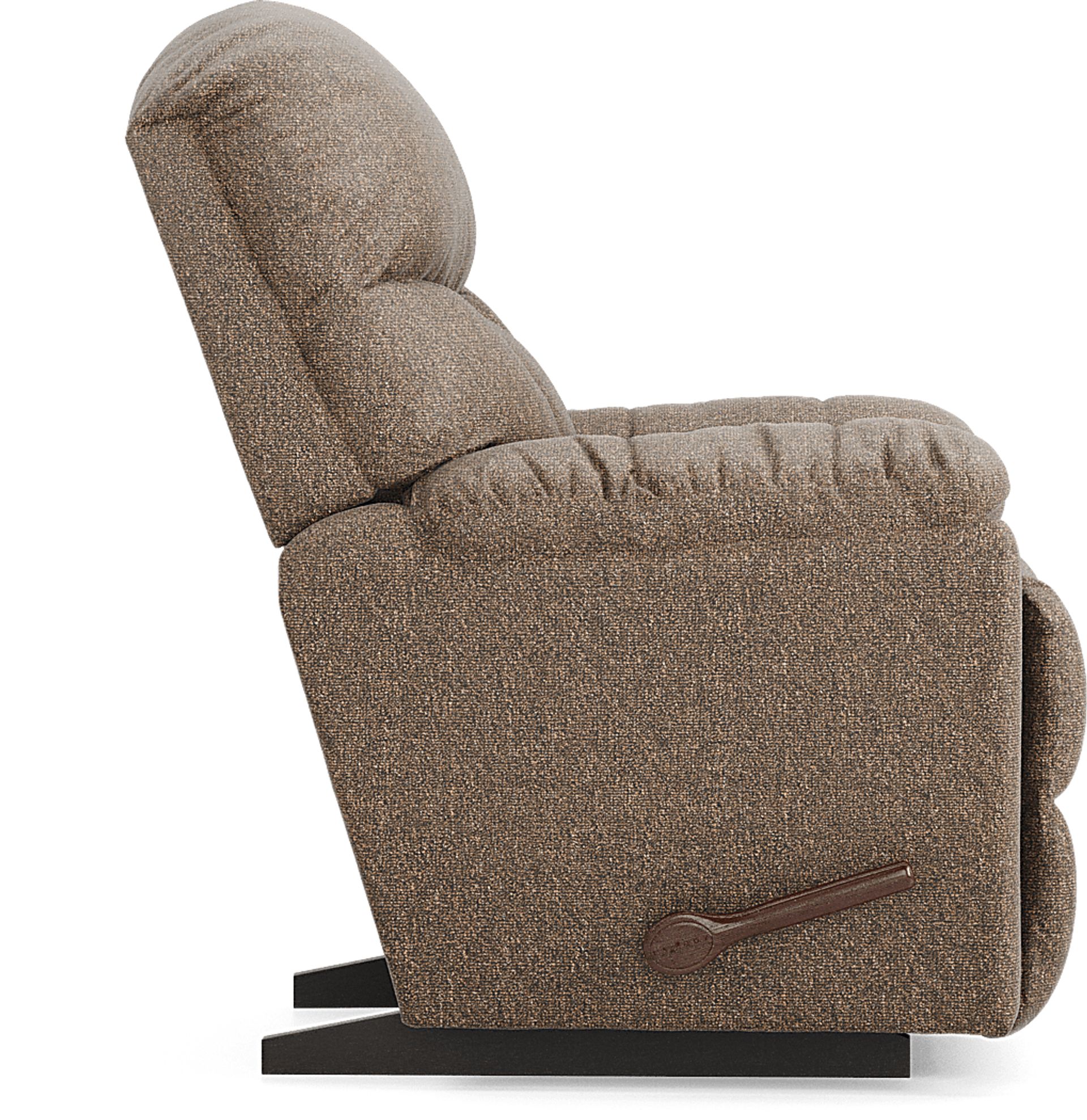 La-Z-Boy Morrison I Brown Polyester Fabric Rocker Recliner | Rooms to Go