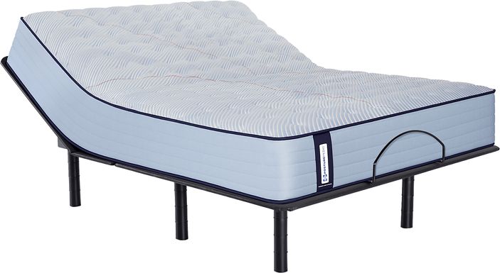 Sealy Posturepedic Brierwood Split King Mattress with Head Up Only Base