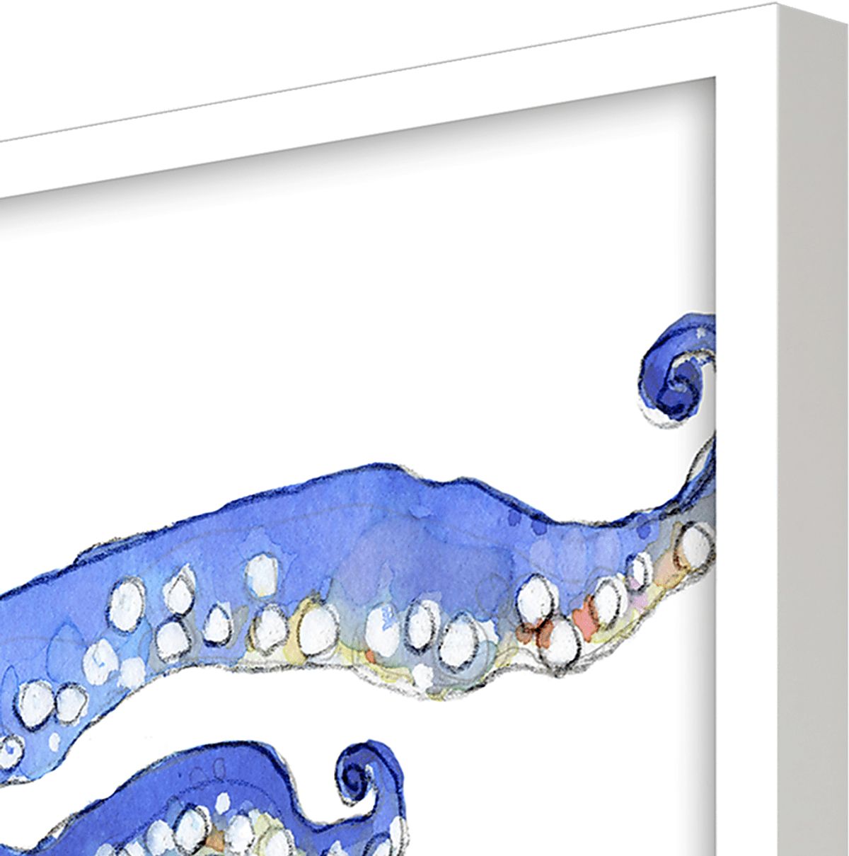 The Blue Octopus Artwork | Rooms to Go