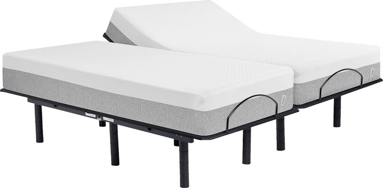 Tuft & Needle TN1 Split King Mattress Set with Head Up Only Base