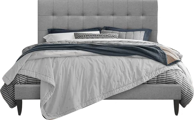 Estaugh Gray Queen Bed
