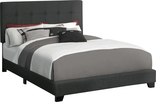Gemmart Black Queen Bed