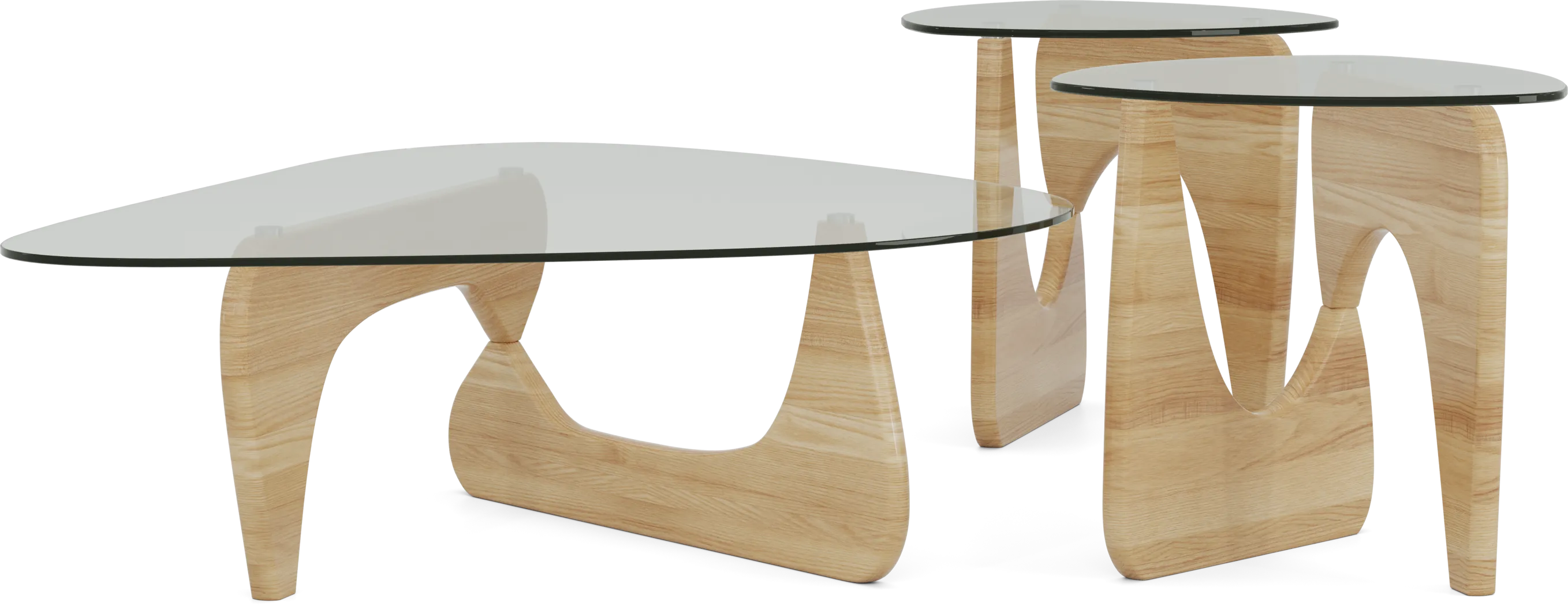 Candela Natural 3 Pc Table Set - Thumbnail - Image 1